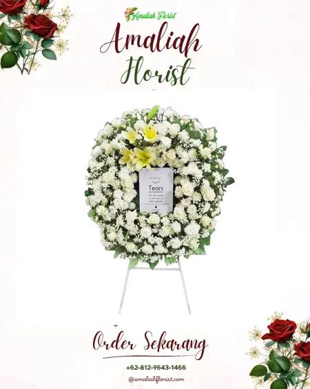 Krans Bunga Duka Cengkareng Barat